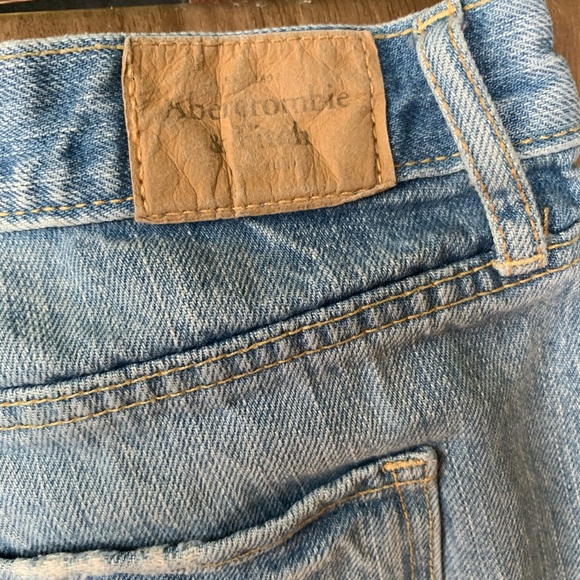 Vintage Sz 8L Abercrombie & Fitch Distressed Boyfriend Cut - Picture 7 of 8